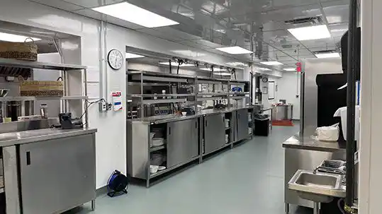 Temporary Kitchen at American Place Casino