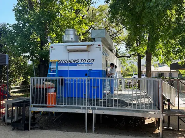 Kitchens ToGo at V. Sattui Winery - Back View