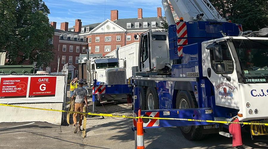 Kitchens arriving to the site
